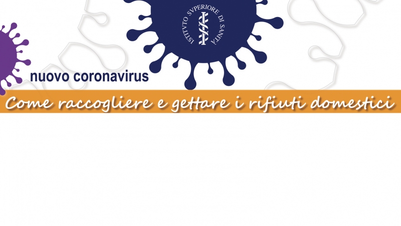 Notizia Studio Amica - Covid-19 - Come raccogliere e gettare i rifiuti domestici se sei positivo o in quarantena obbligatoria.  Conferisci i tuoi rifiuti il martedì, giovedì e sabato secondo le allegate istruzioni.