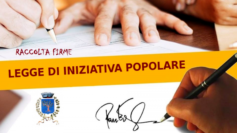 Notizia Studio Amica - Raccolta firme per iniziativa di Leggi popolari